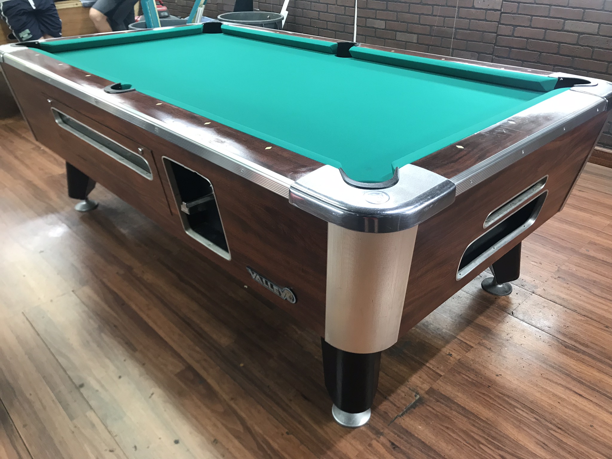 Used Coin Operated Pool Table Table 121918B Used Coin Operated Bar