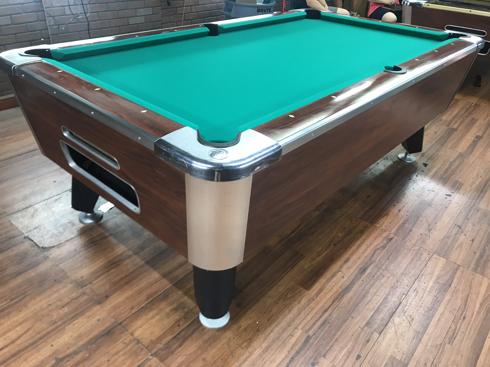 Coin operated pool table Table #052219B | Used Coin ...